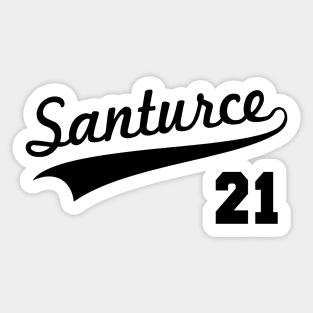 Santurce 21 Puerto Rican Baseball Puerto Rico Cangrejeros Sticker